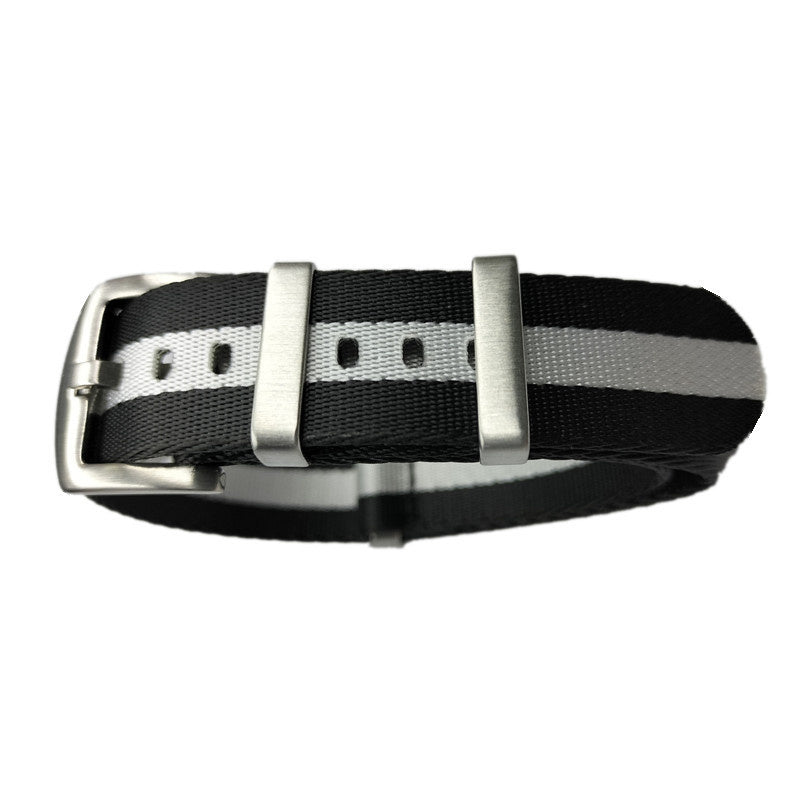 Versatile Leisure Men's Canvas Nylon Woven Strap – Durable Adjustable Band