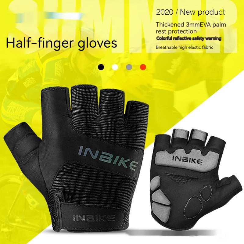 Outdoor Half-finger Riding Gloves Baby Boy And Girl Summer Shockproof Wear-resistant Equipment