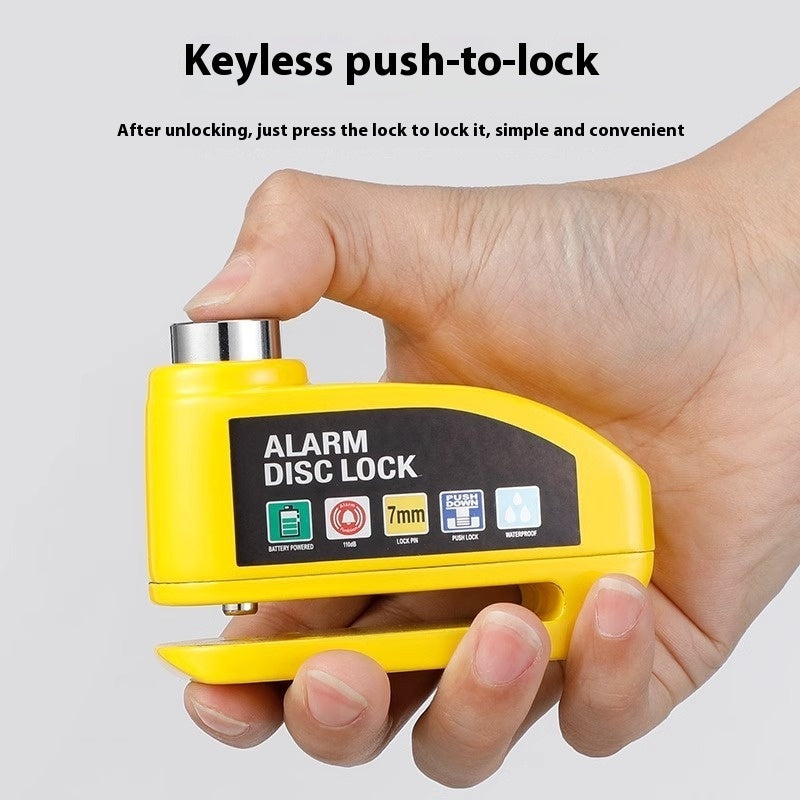 Disc Brake Lock Anti-theft Alarm Car Lock