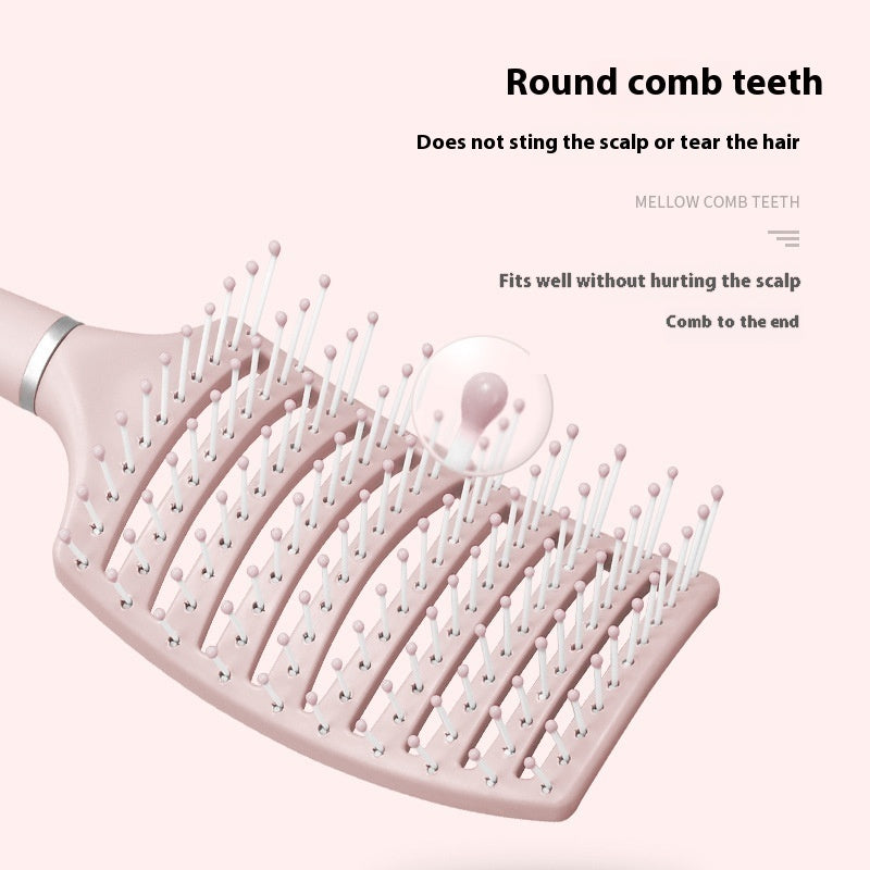 3-Piece Anti-Static Hair Comb Set – Durable PP, ABS, TPR & Nylon for All Hair Types