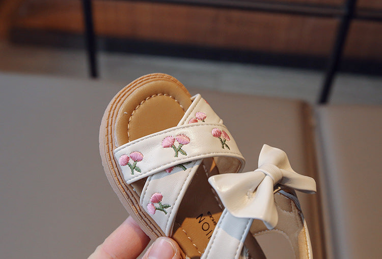 New Fashion Princess Shoes Soft Bottom Embroidered Shoes
