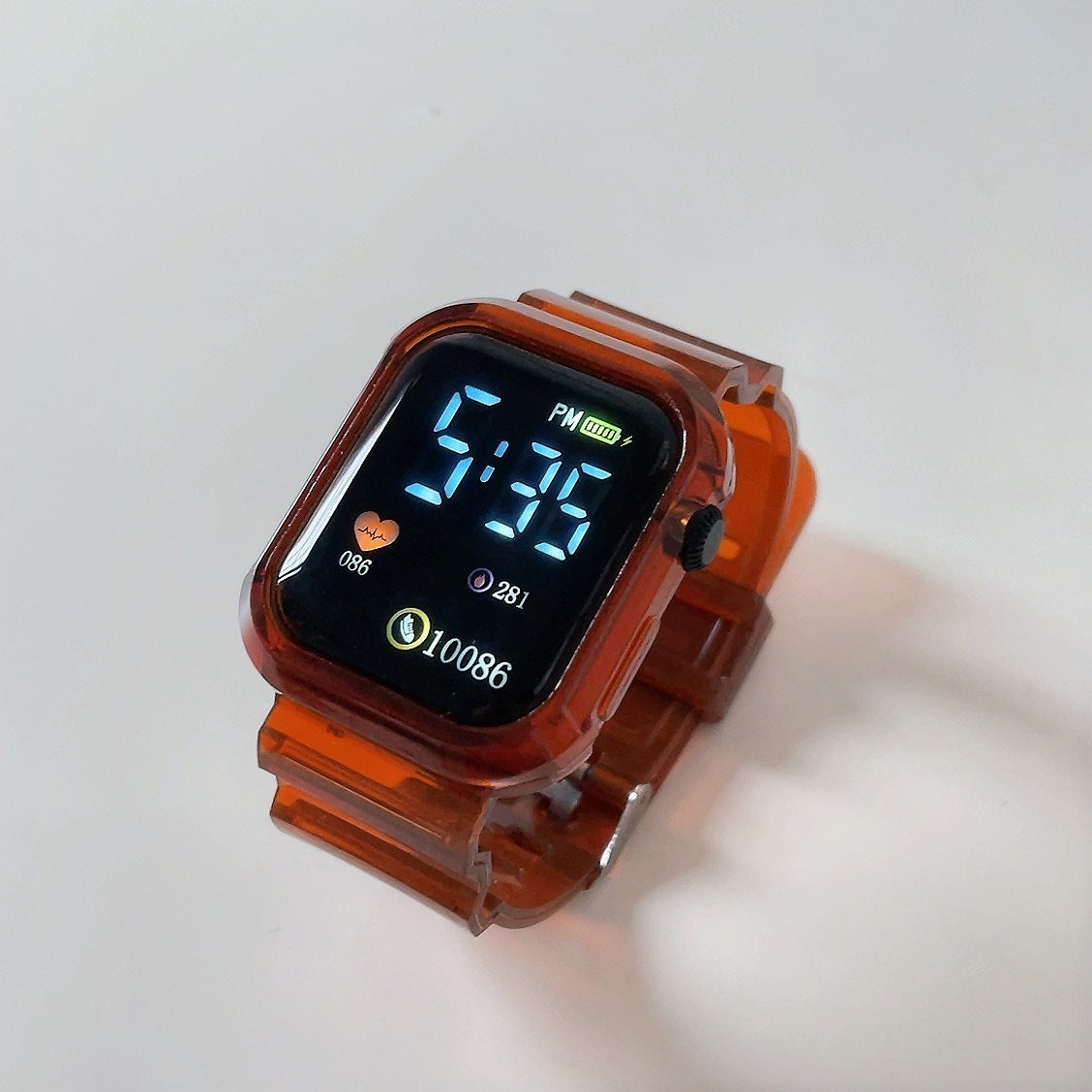 Square LED Electronic Watch