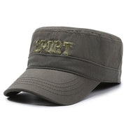 Hat Flat-top Peaked Cap Leisure Men's Sunhat