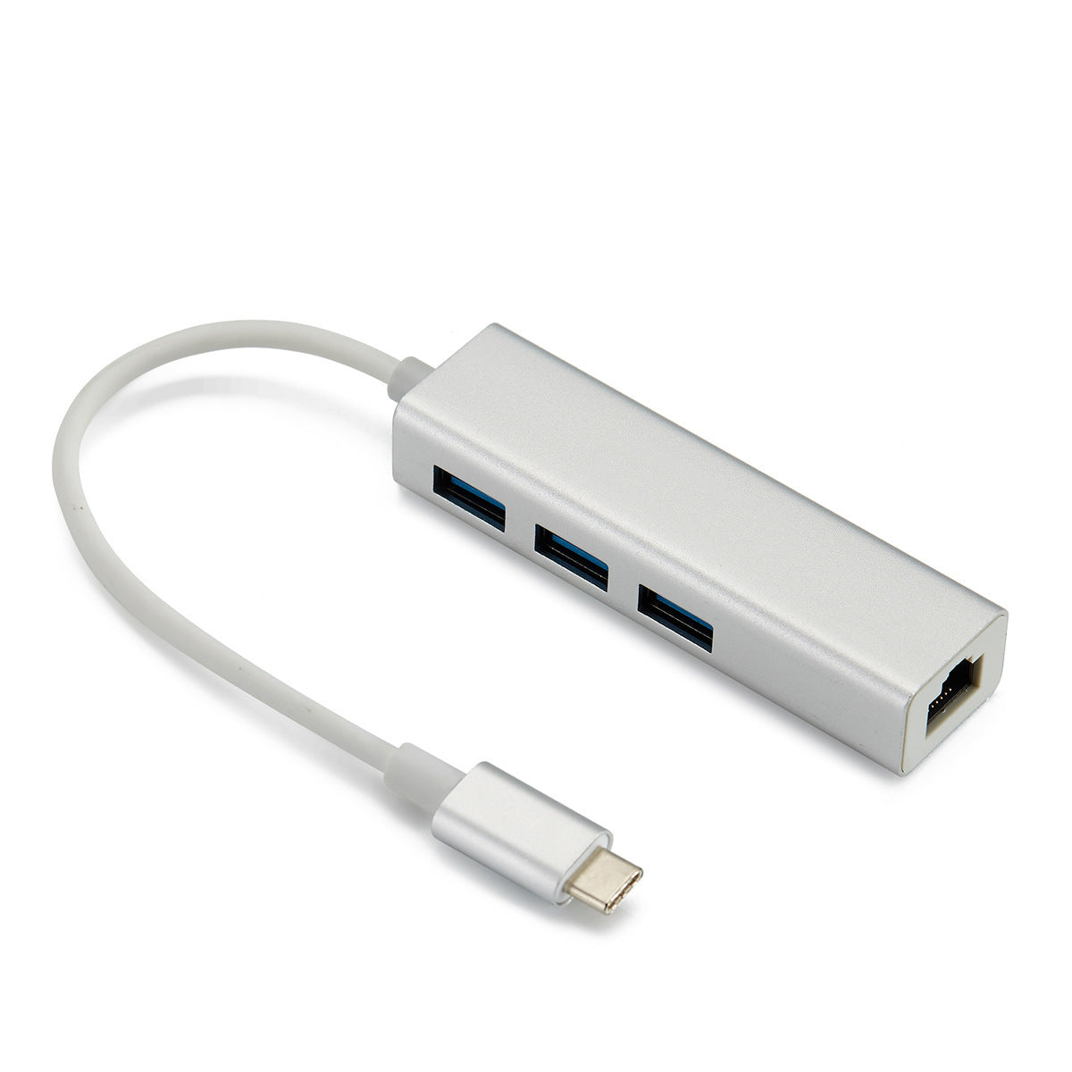 HUB 100M Wired Network Card 4 In One Docking Station