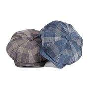 Women's Warm Plaid Corduroy Beret – Fashion Winter Hat