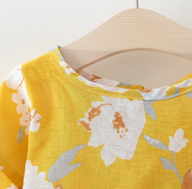 Bow strap dress