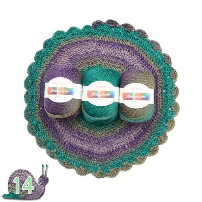 Rainbow Ball of Yarn – Colorful Knitting and Crochet Supplies