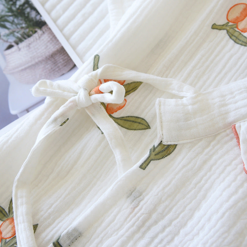Women's Short-sleeved Cotton Thin Homewear Suit