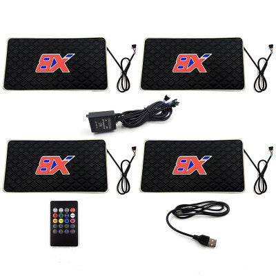 LED Car Interior Ambient Light Kit – RGB, App Control, Music Sync