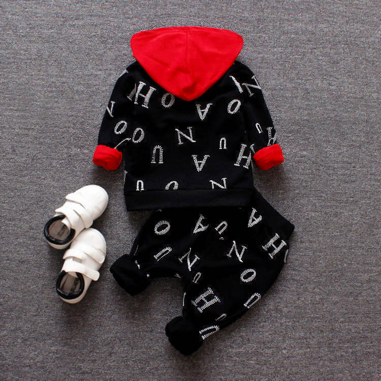 Unisex Kids Long Sleeve Set in Polyester Vinylon Fabric