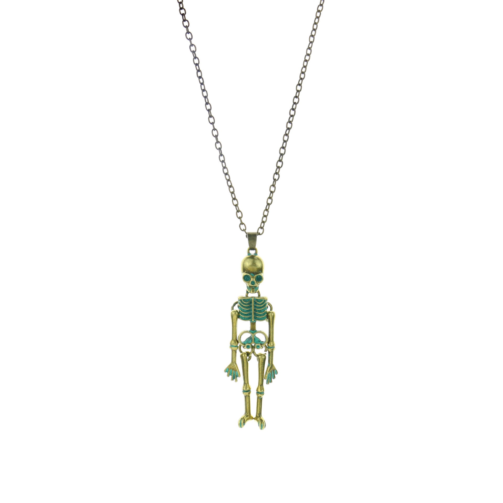 Ghost Halloween Costume Accessories Jewelry Long Necklace
