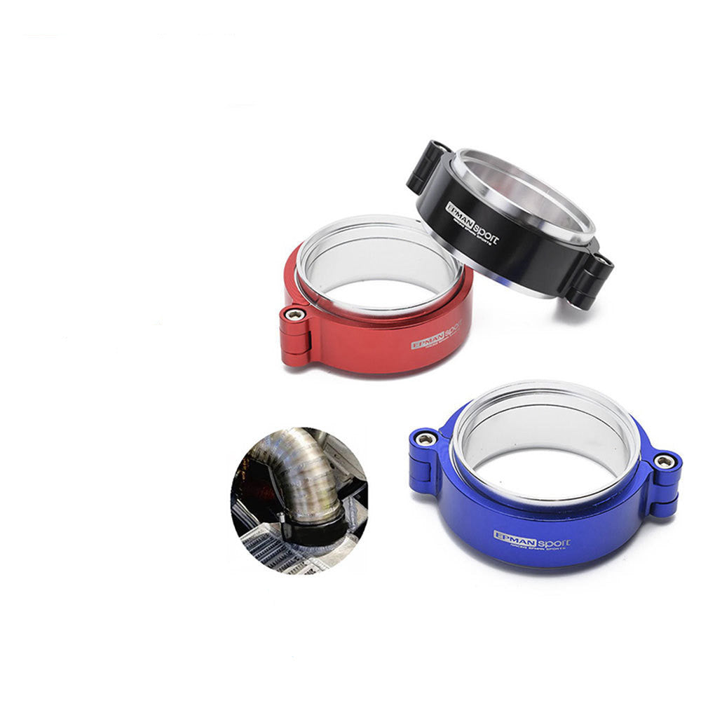 V-Type Clamp with Flange for Auto Parts, Diameter 2 / 2.5 / 3 / 3.5 / 4 Inches