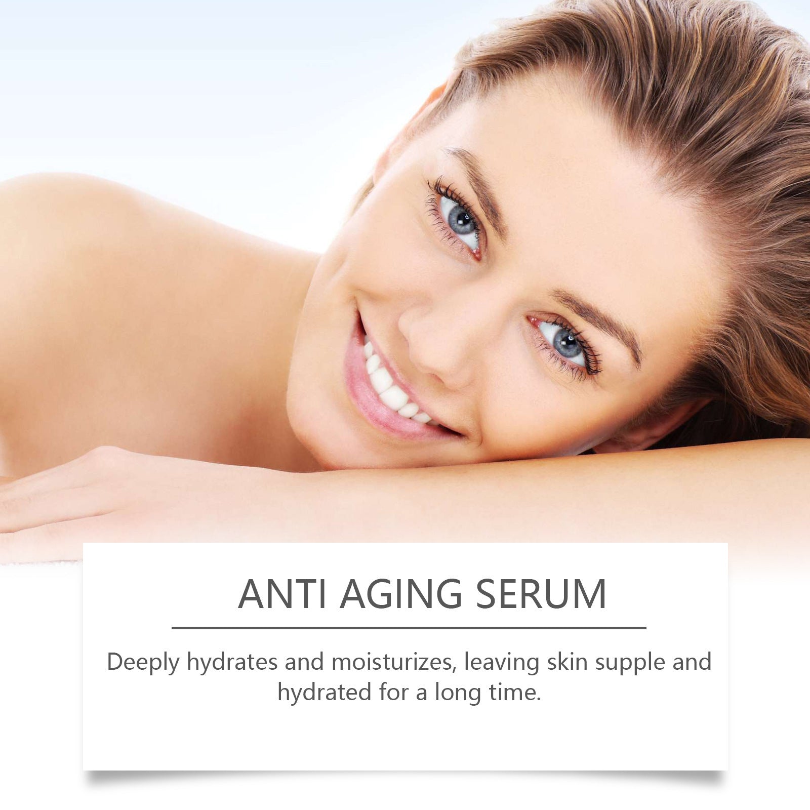 Glass Bottle Facial Essence For Delicate Skin Hyaluronic