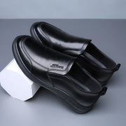 Men's Soft Leather Casual Shoes Regular Fit Non Slip