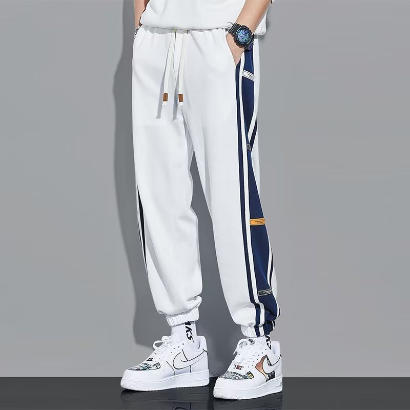 Men’s Plus Velvet Bundle-Foot Pants – Loose Winter Sportswear