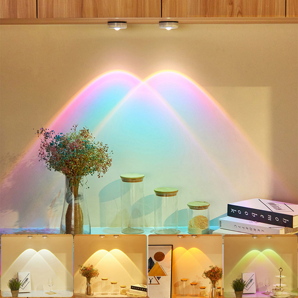 Wireless LED Closet & Kitchen Light – Battery Powered Under Furniture Nightlight Wall Lamp for Bedroom & Cabinet Decoration