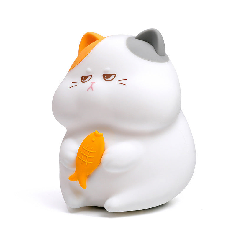 Greedy Cat Small Desktop Cartoon Creative Night Light
