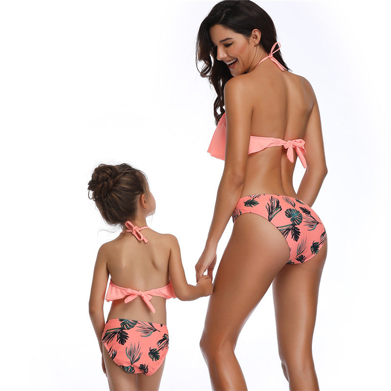 New European And American Parent-child Swimwear