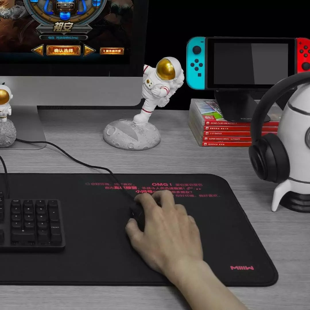 Computer Desktop Office Cloth Mouse And Keyboard Pad