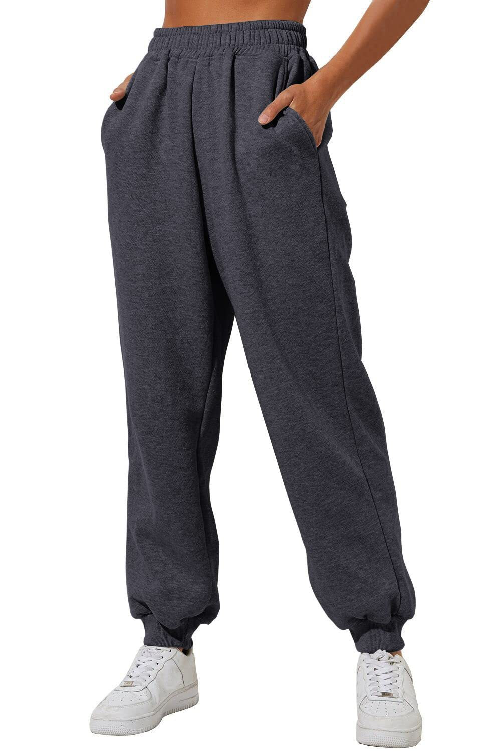 Solid Color Polyester Fashion Pants – Simple Everyday Style