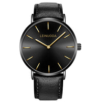 Cool Black Leather Strap
