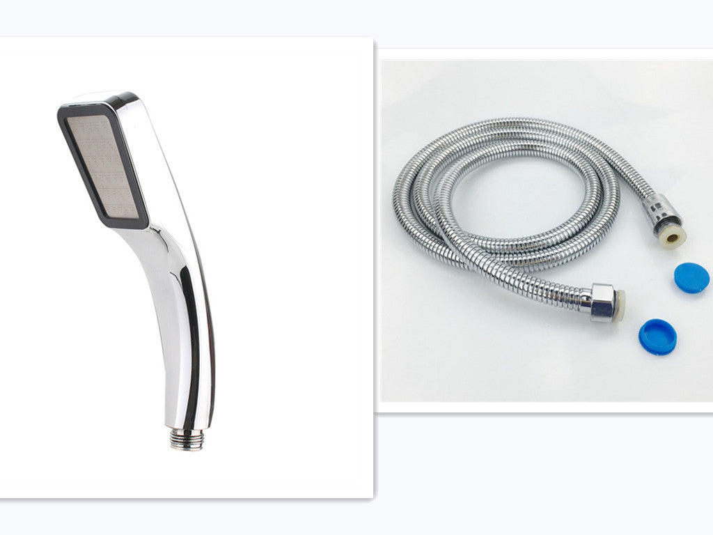 300-Hole Pressurized Square Nozzle Shower Head – Household Use