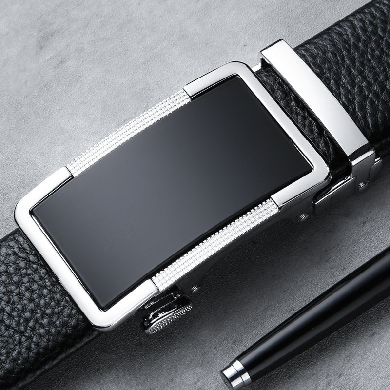 Men's Leather Comfort Click Belt