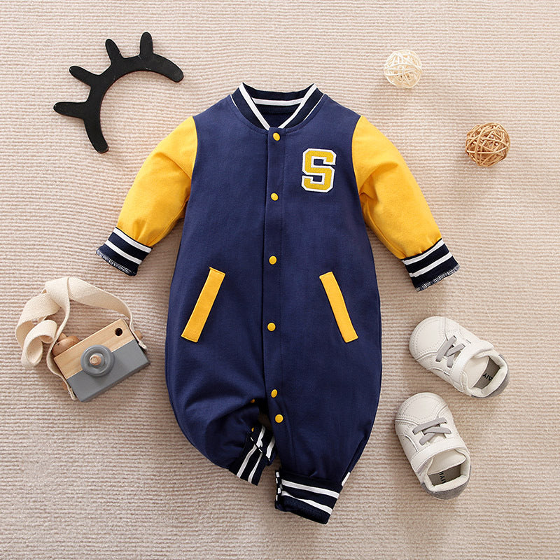 Baby Cotton Romper – One-Piece Outfit for Infant Boys & Girls