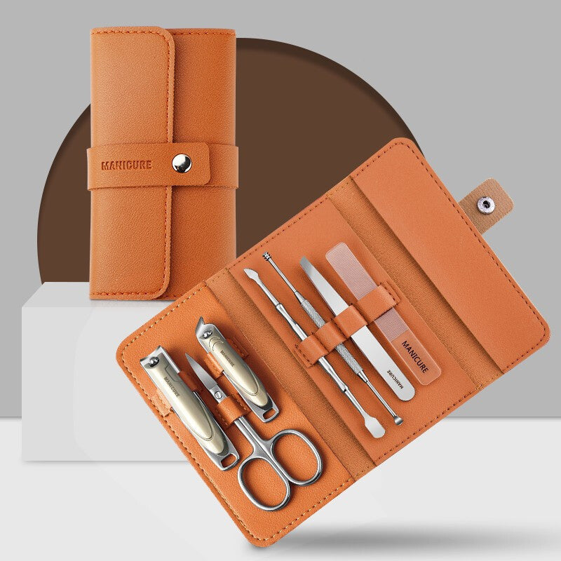Stainless Steel Nail Clippers – Anti-Splash Household Care Tool Set
