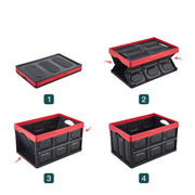Car Folding Storage Box – Compact Backup Storage Organizer for Vehicle