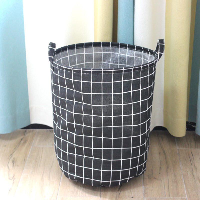 Fabric Dirty Clothes Basket Folding Storage