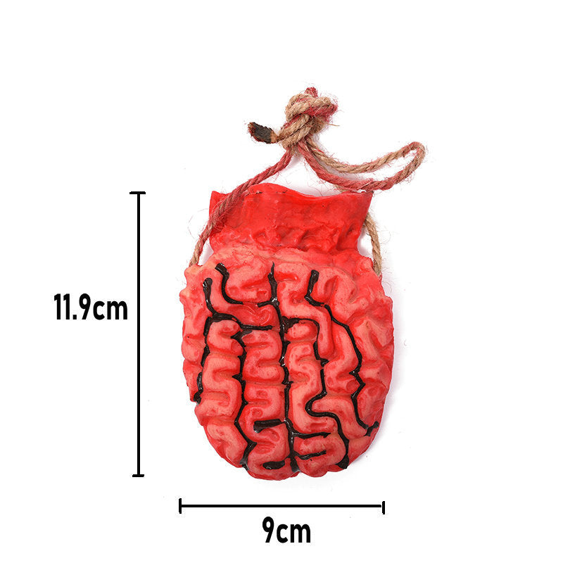 Halloween Broken Limb Pendant – Scary Hanging Prop for Haunted House and Scene Decoration