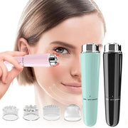 4-in-1 Electric Eye Massager – Micro Vibration Facial Beauty Tool for Dark Circles & Puffiness