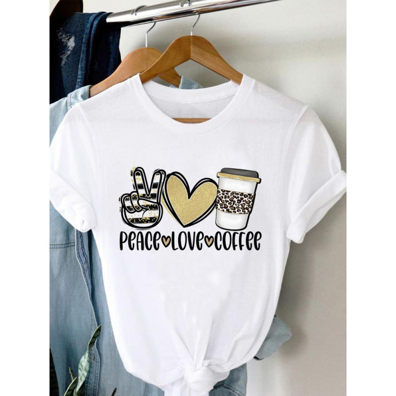 Women's Plus Size Short-sleeved T-shirt