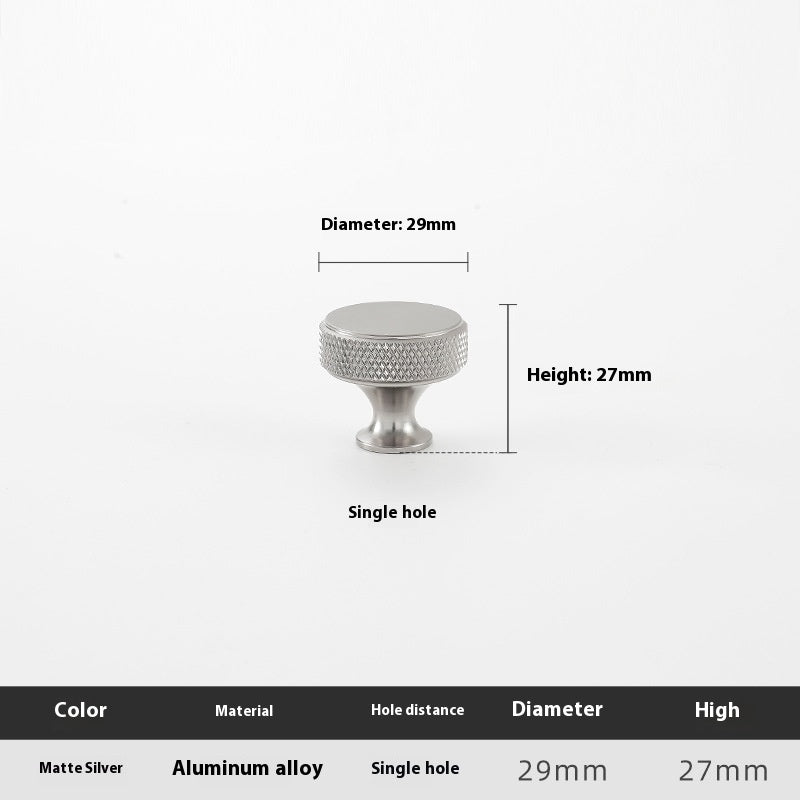 Household Minimalist Aluminum Alloy Cabinet Handle