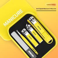Lemon Yellow Five Pieces Set