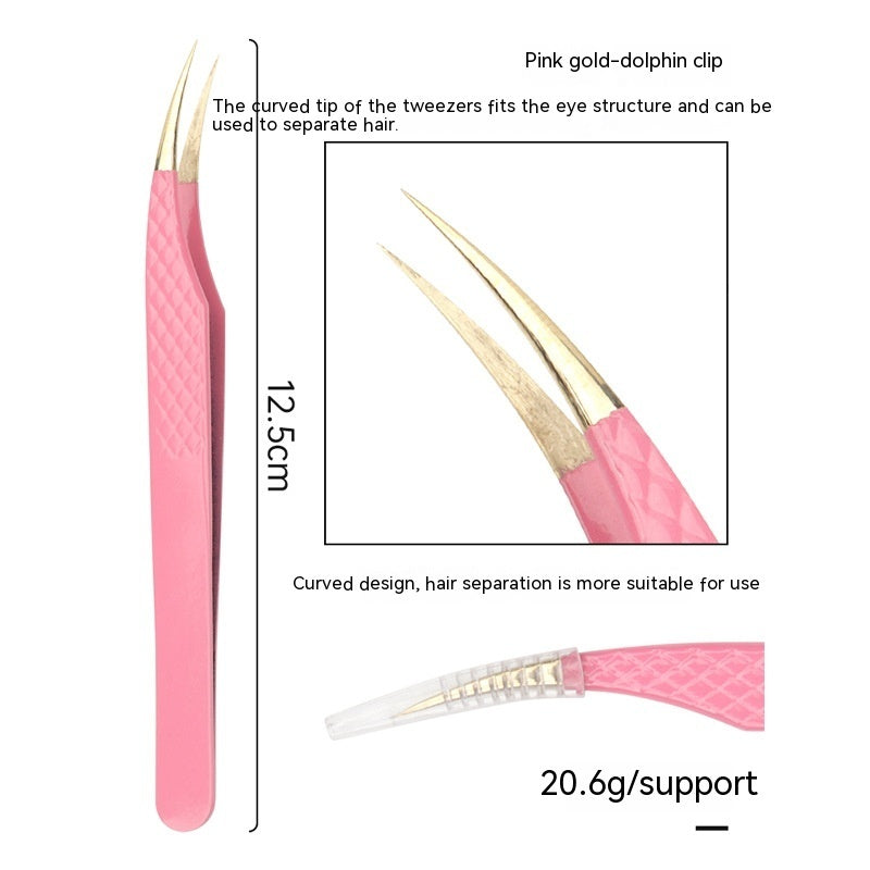 Fish Pattern Tweezers – Grafting False Eyelashes Extension Tool