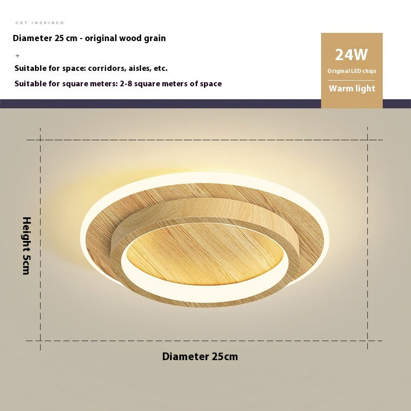 Led Hallway Light Entrance Foyer Nordic Simple Corridor Aisle Light Ceiling Luminaire Surface Mounted Luminaire