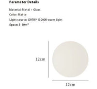 Matte Glass 12cm
