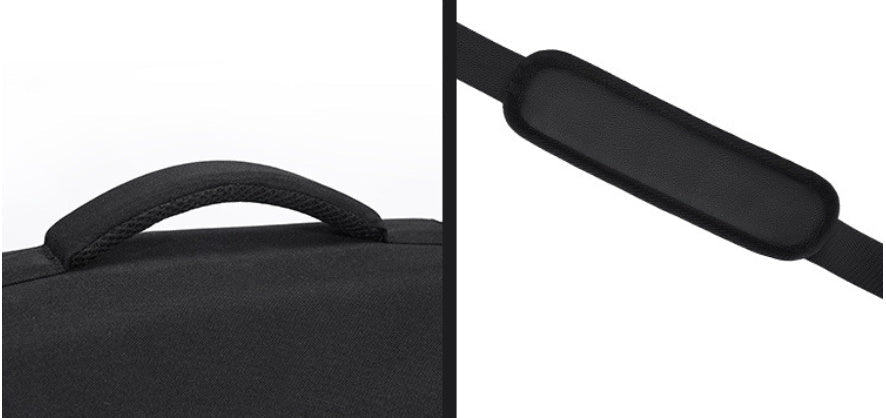 Unisex Slim Waterproof Camera Bag In Polyester Solid Gray