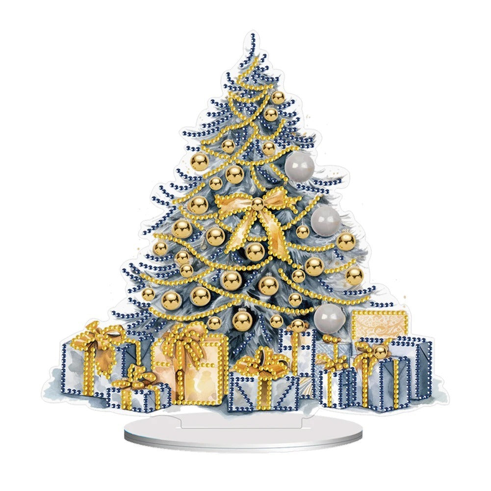 Cute Christmas Tree DIY Diamond Painting Ornaments