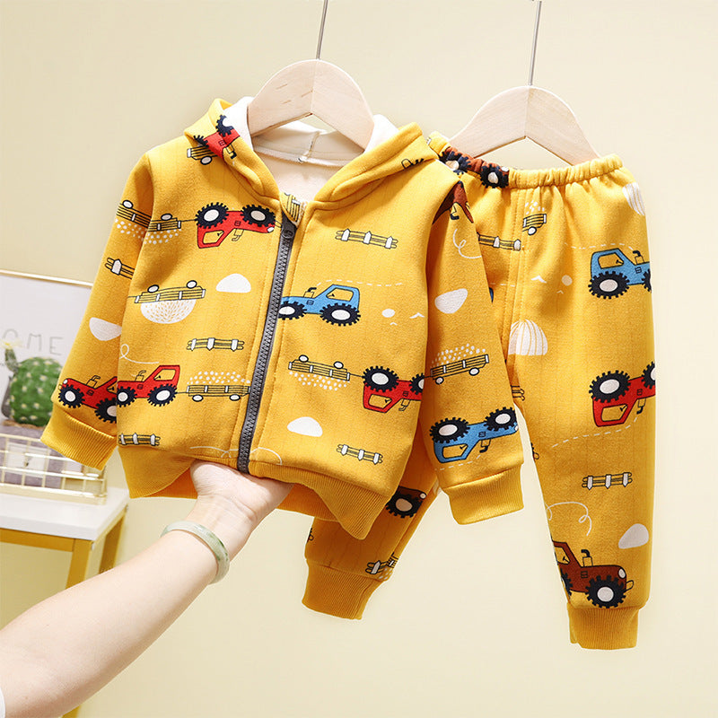 Two-Piece Children’s Western Style Sports Suit