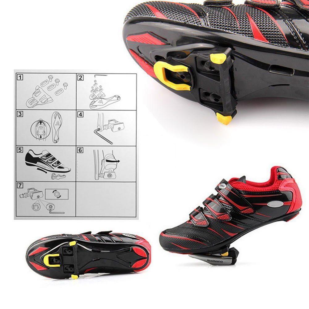 Foot pedals for road bike shoes