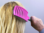 Anti-Static Nylon Hair Brush – Detangling Comb for Wet & Curly Hair Styling