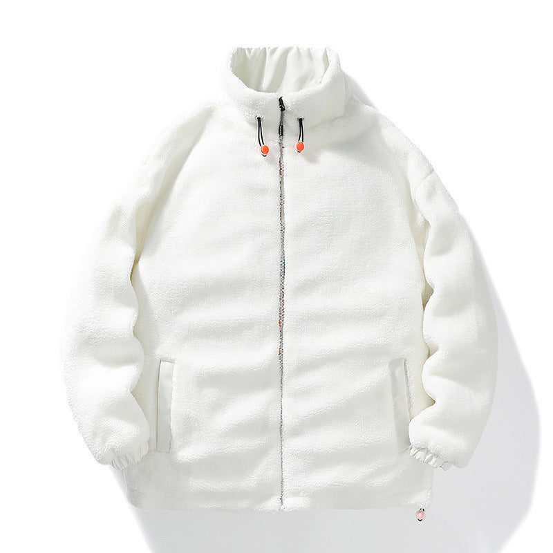 Cashmere Cotton-padded Coat Men's Thickened Warm Winter