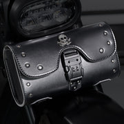Unisex Punk Retro PU Motorcycle Pannier Bag Saddle Pro