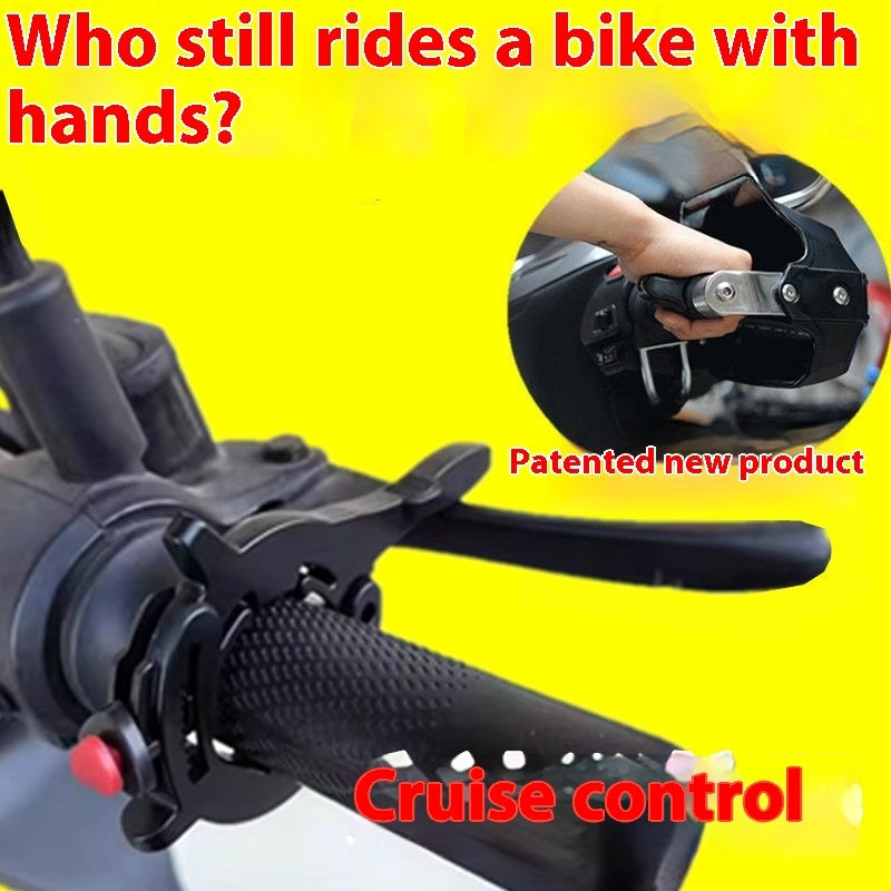 Electric Motorcycle Cruise Control Control Throttle Clip Auxiliary Holder Booster Aluminium Alloy Retrofit Accessories