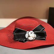 Women Retro Fashion French Sun Hat Seaside Vacation