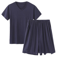 Blue V Neck
