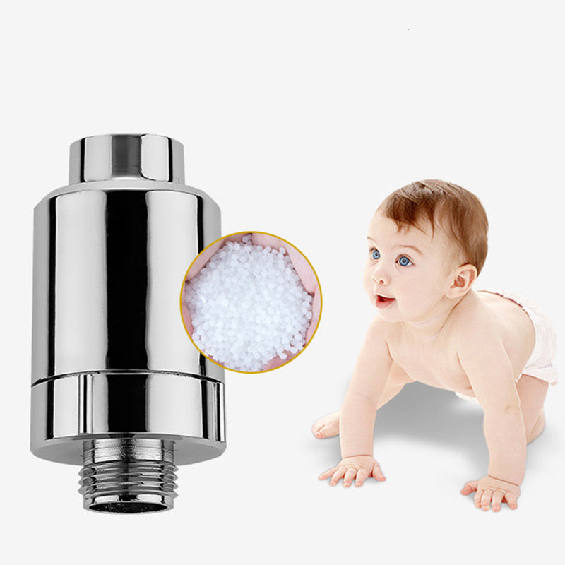 Household Silver Water Heater Shower Filter – Clean & Filtered Water